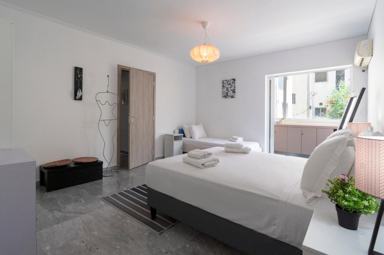 Central 3Bd Apt. Near Acropolis Athene Buitenkant foto