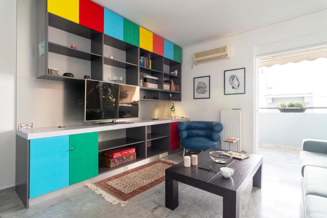 Central 3Bd Apt. Near Acropolis Athene Buitenkant foto